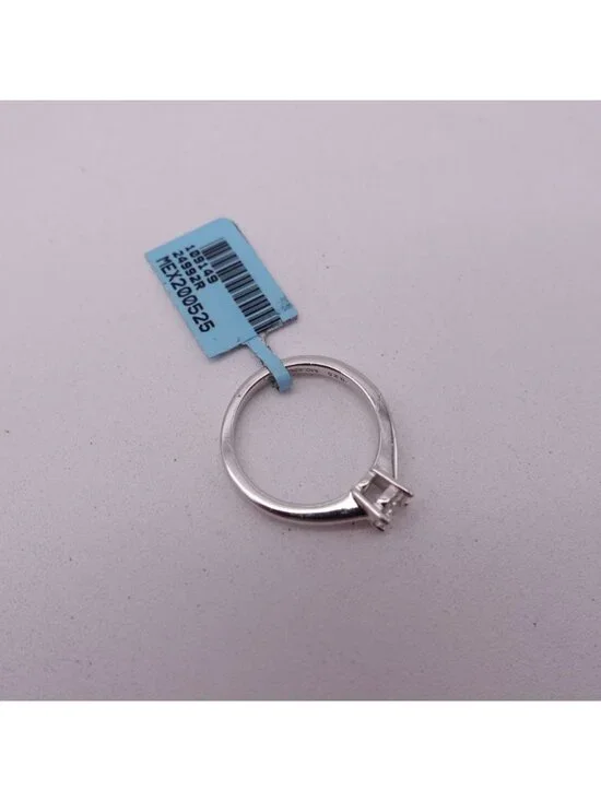 NEW 925 Moisanite LDS Engagement Solitaire Ring 0.425CT VVSD Size 6 - Picture 4 of 7